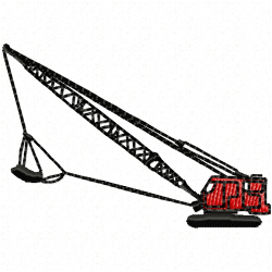 Cranes Embroidery Design 3 Cranes Embroidery Design 3